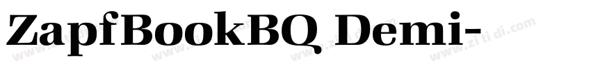 ZapfBookBQ Demi字体转换 ZapfBookBQ Demi字体转换